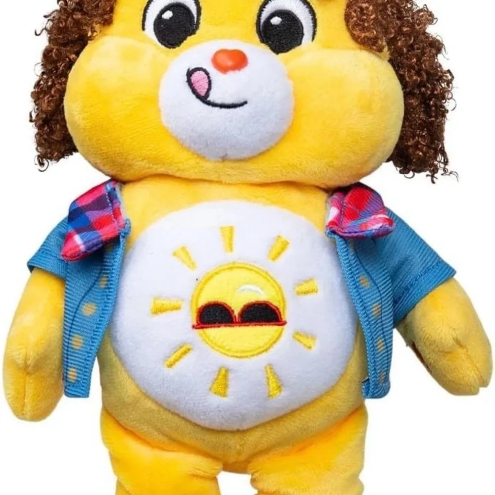 Care‎ Bears x Stranger Things Fun Size Plush - Funshine Bear as Dustin NEW